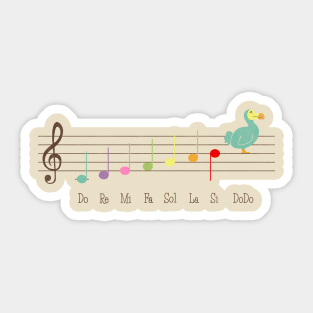 Music Lesson Sticker